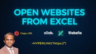 64. Excel Hyperlink to Website | Open Any Webpage with One Click
