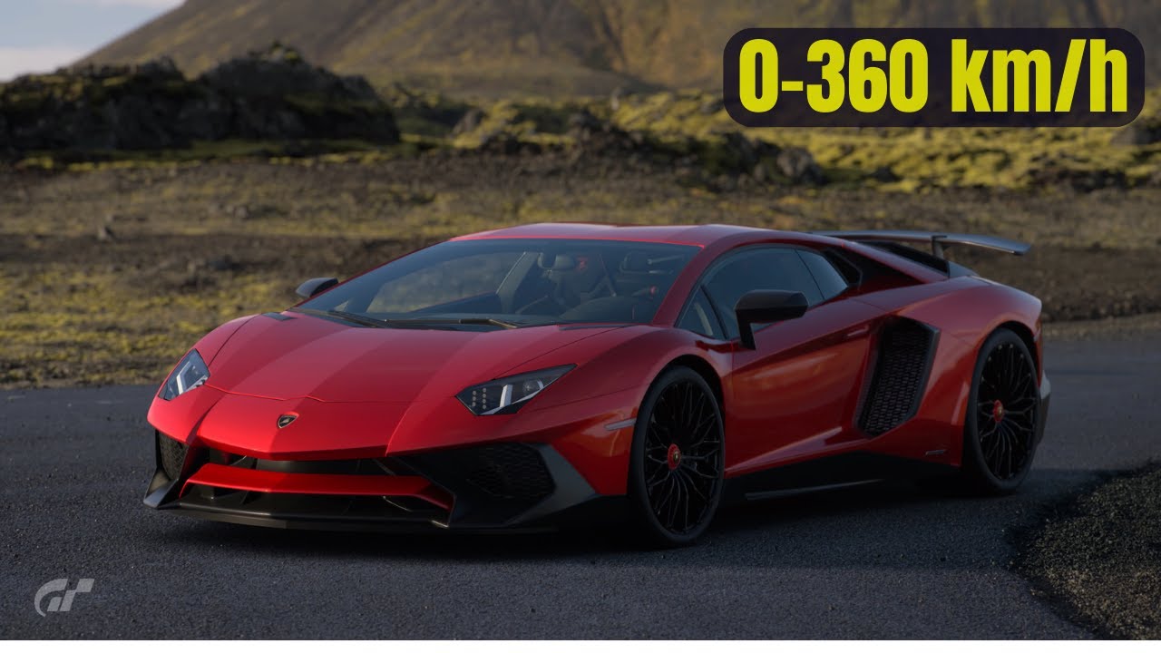 Aventador Superveloce Brutal Sound Acceleration 0360 km