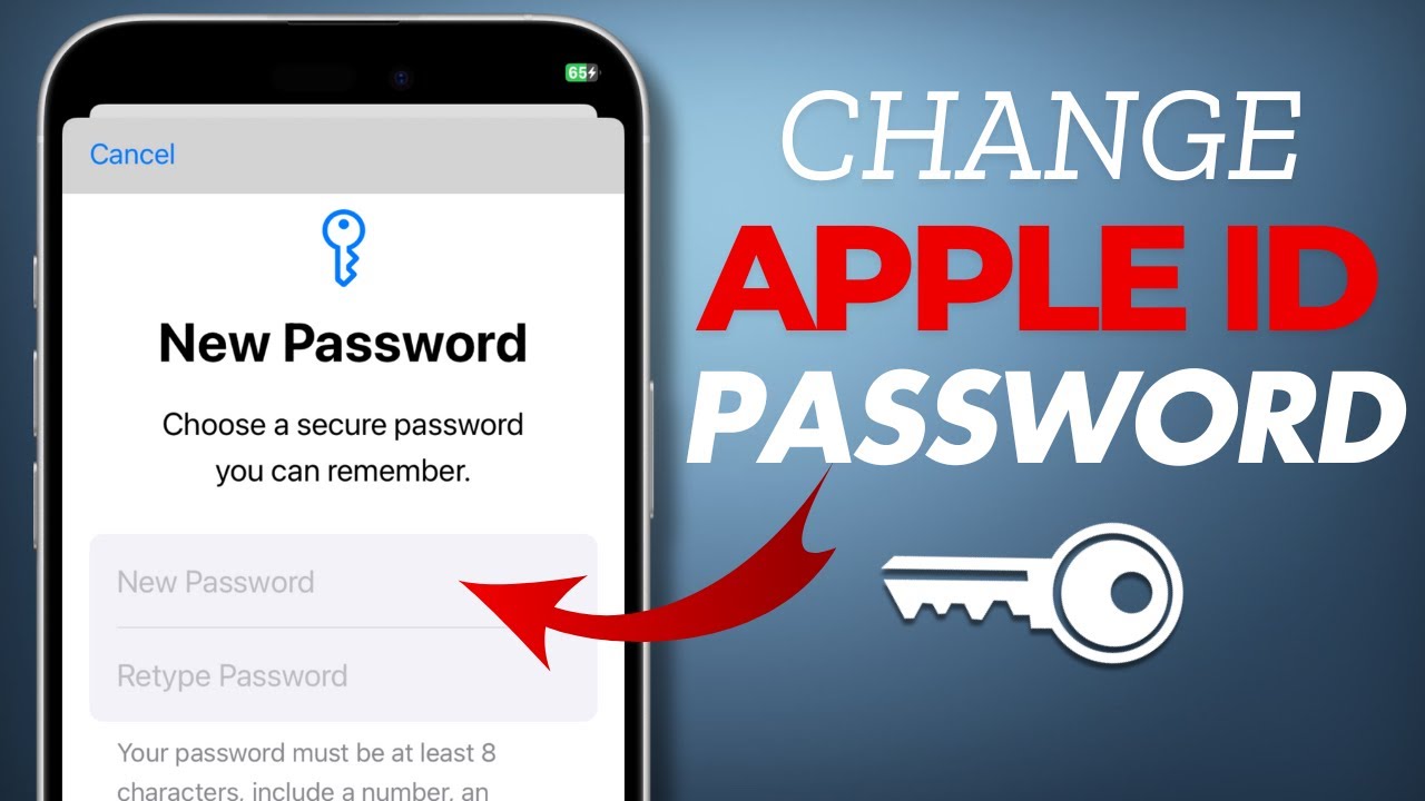 How To Change Apple ID Password If You Forget (2025) - YouTube