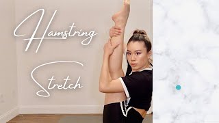 3 MIN HAMSTRING STRETCH for better flexibility | Stretching with Yunni
