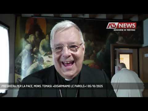 PREGHIERA PER LA PACE, MONS. TOMASI: «DISARMIAMO LE PAROLE» | 05/10/2025