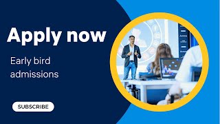 Early Bird Admissions | Constructor Institute