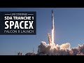 Watch live: SpaceX launches SDA Tranche 1 satellites from California on Falcon 9 rocket