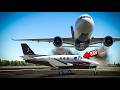 🔴 Boeing 777 ENGINE FAILURE | Emergency Landing at World's Most DANGEROUS Airport | X-Plane 11