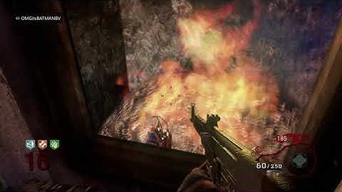 Der Riese throwing monkey bomb in furnace