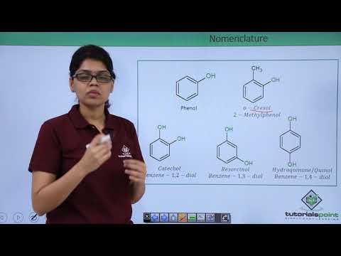 Alcohols, Phenols And Ethers - Nomenclature