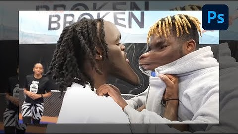 How To Make A Distorted YourRage Gaming Thumbnail in Photoshop 2022! (Plug Channel Thumbnails)