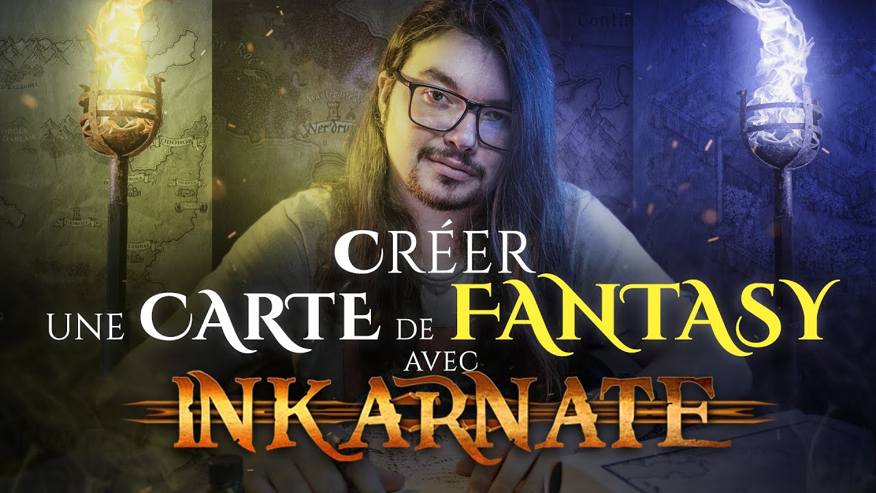 CRÉER la CARTE de son UNIVERS avec INKARNATE ! (c'est génial)