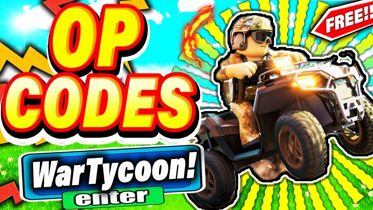 NEW (2023) WAR TYCOON CODES *FREE GUN PASS* ALL NEW SECRET OP ROBLOX OIL WARFARE  TYCOON CODES! NEW 