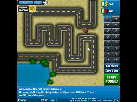 Bloons Tower Defence 4 - Easy Money (Cheat Engine)