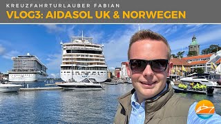 Mit AIDA Südnorwegen erkunden: Stavanger & Kristiansand - VLOG3 AIDAsol Nordeuropa