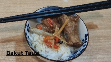 BAKUT TAUSI SUPER ENAK / PORK RIBS WITH SALTED BEANS /  排骨豆豉