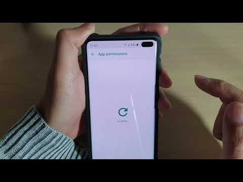 Galaxy S10 / S10+: How to Grant / Deny App Permission to Write / Read Instant Messages