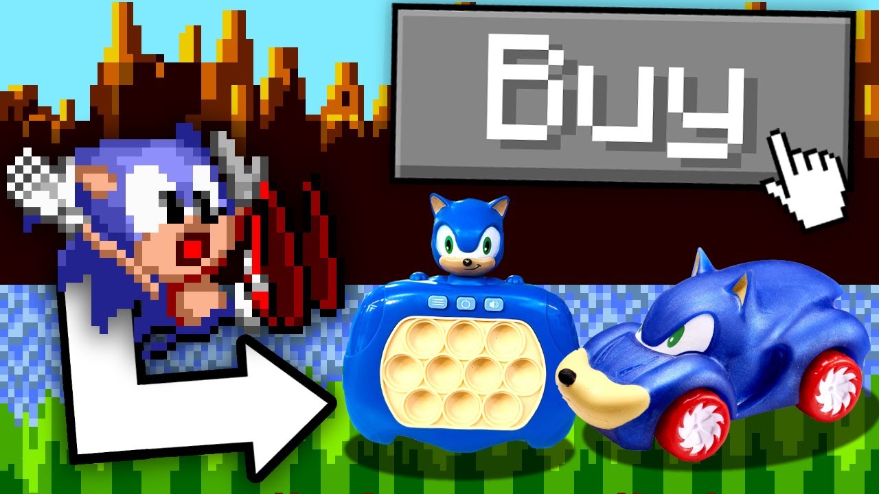 Если я получу урон, мне придётся купить СТРАННЫЕ вещи с Соником...