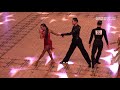 Hidi Balazs - Kis Violetta HUN | Cha Cha Cha | WDSF GrandSlam Latin - Dance Masters 2019