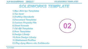 SOLIDWORKS-[機械設計] Tạo Template Solidworks (Custom Property & Sheetformats)-02