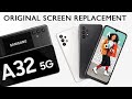 Samsung A32 5G (A326) Original Screen Replacement Tutorial / Wymiana wyświetlacza