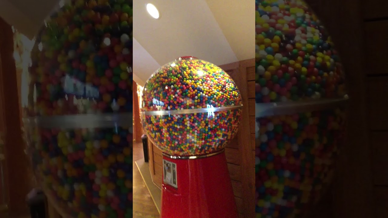 Look at the huge Gumball Machine YouTube