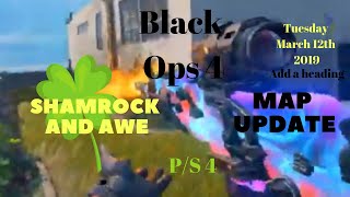 Black Ops 4  Shamrock And Awe Blackout Spring Map, Stockpile, Contraband Hurricane Stream