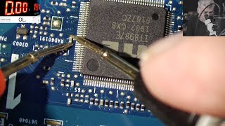 Acer predator Helios 300 - Not a shorted Mosfet, but still unable to fix