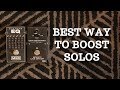 BEST TIP TO BOOST GUITAR SOLOS: Using a Clean Boost vs using an Equalizer