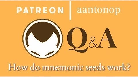 Bitcoin QA How do mnemonic seeds work | Bitcoin Generator