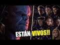 ¡CONFIRMADO! Marvel revela los personajes que siguen con vida tras el chasquido de Thanos