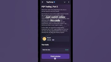 p2p trading part 2/how to avoid scams tapswap video code 25 August