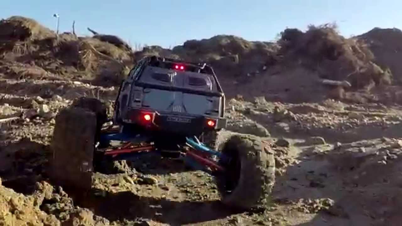 Traxxas 1/16 Summit Custom RC Truck - Slow Motion Adventure