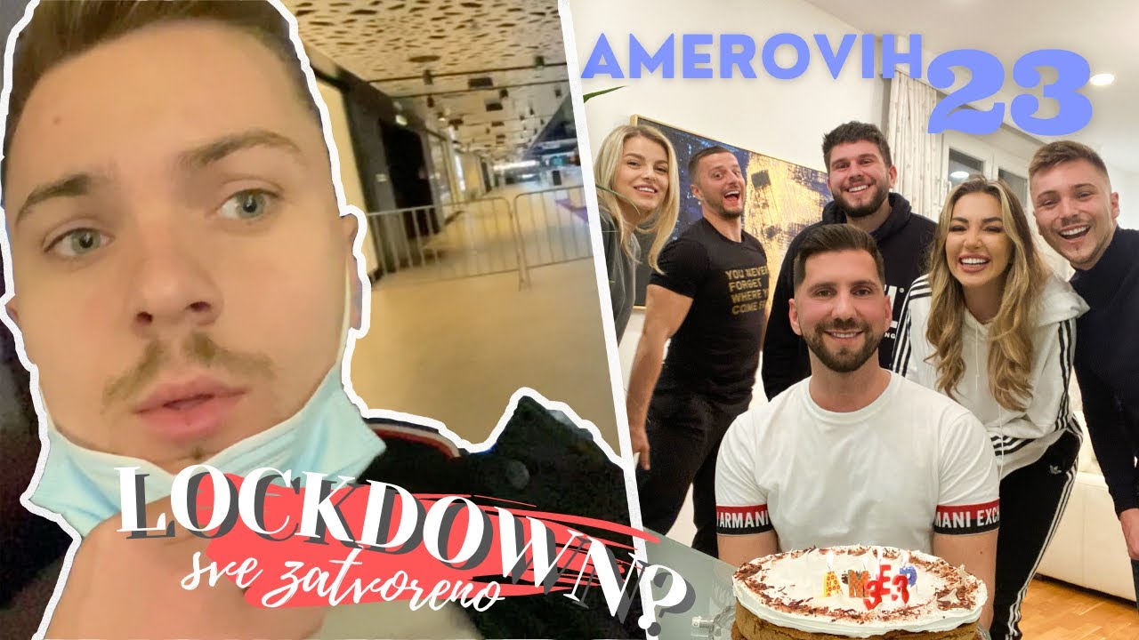 AMEROV ROĐENDAN I VIKEND LOCKDOWN (svjećice, novi vlogeri?)
