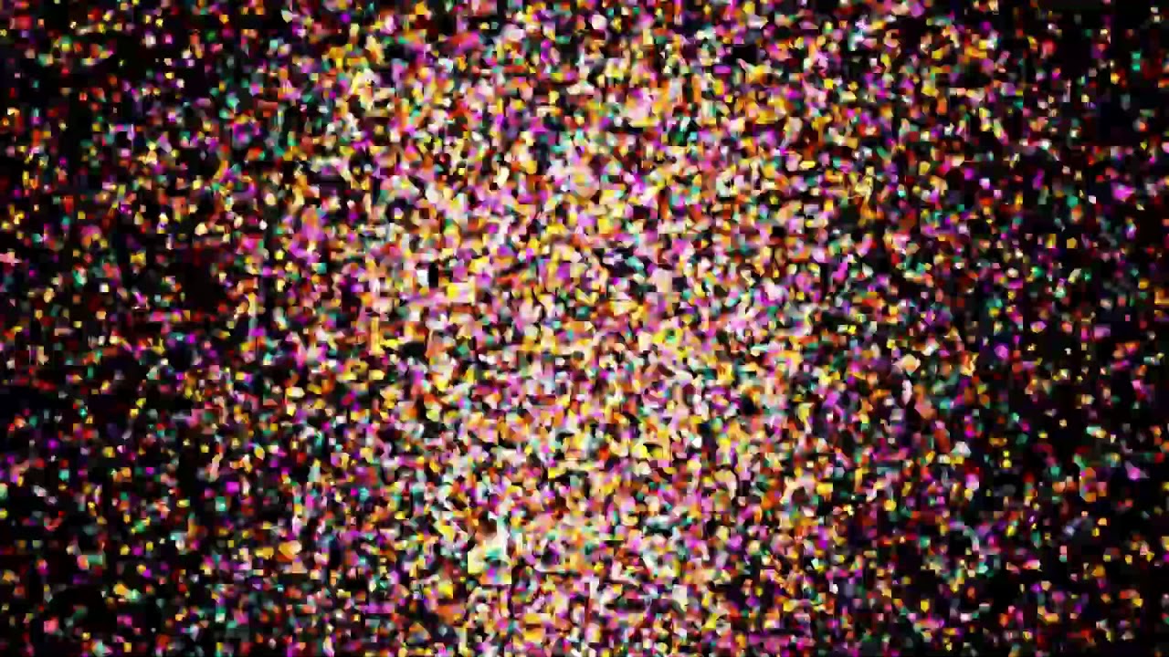 1 HOUR! Confetti Party Screensaver! Great for ANY Celebration