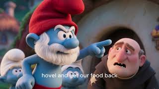 Smurfs Gargamel Steals Smurf Food