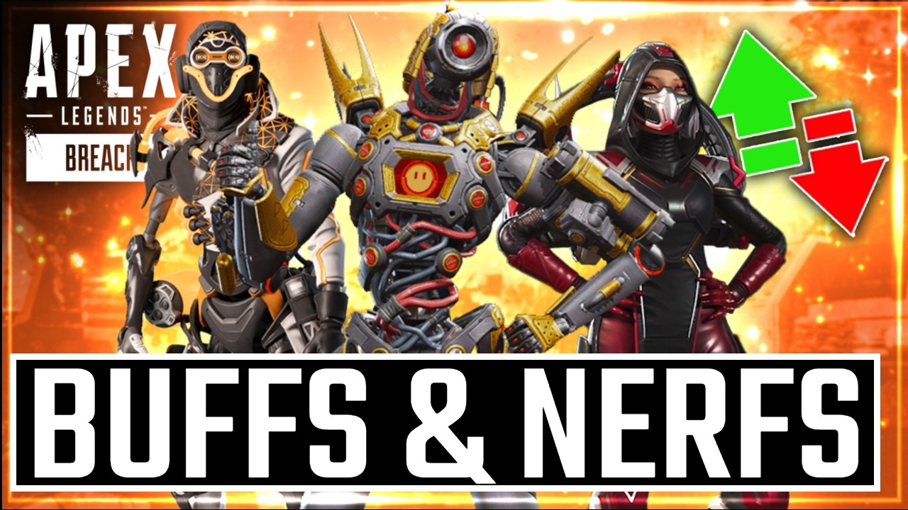 Apex Legends New Buffs and Nerfs For Season 29 Update - YouTube