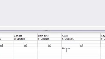Logical Operators OR, NOT and BETWEEN in MS Access