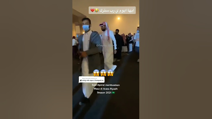 Selesai pesta kok di bubarkan aparat kepolisian Arab Saudi