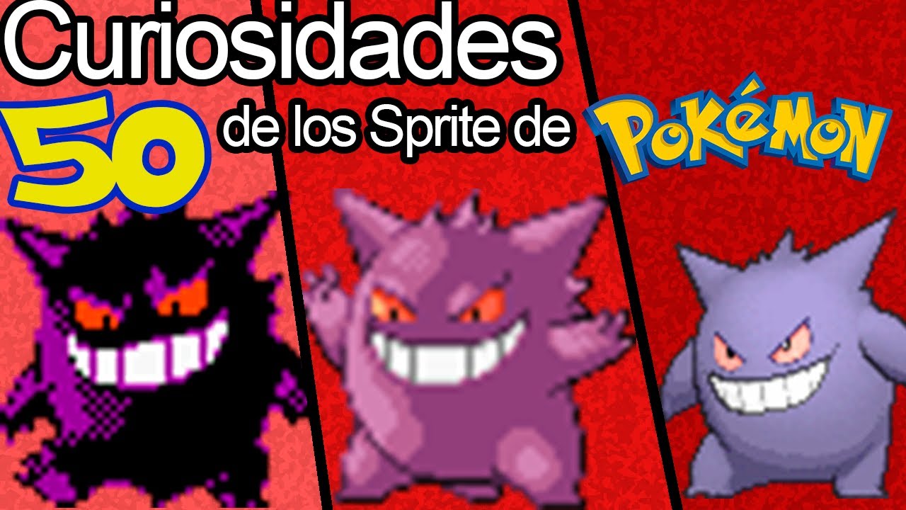 Pokemon 2 R 50 Curiosidades sobre SPRITES de POKEMON! 2 - YouTube