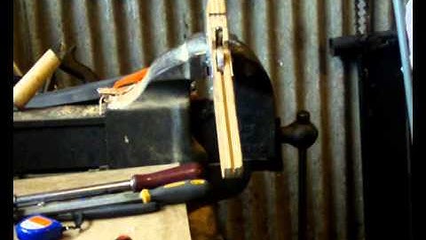 How to make a Pistol Crossbow Part 11