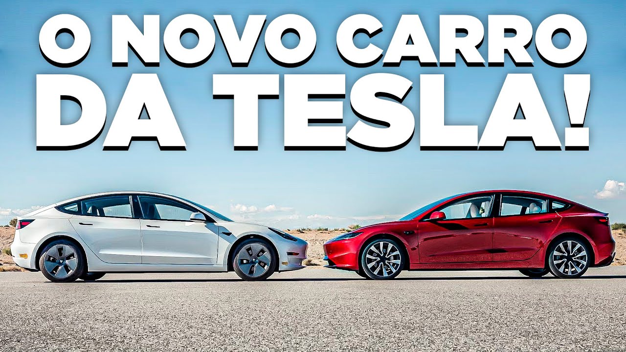 🚨 LANÇAMENTO DO NOVO TESLA MODEL 3 2024! O QUE MUDOU DO MODELO ANTERIOR E O QUE MELHOROU?