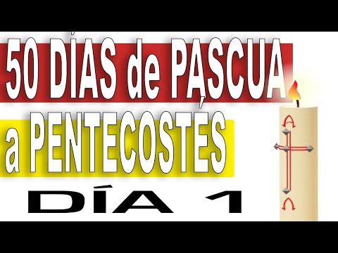 ✴️ Día 1 | 50 Días de CAMINO de PASCUA a PENTECOSTÉS 🕊  Día de Gozo y alegría