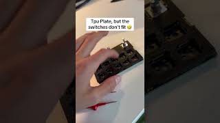 TPU Platte #wenneboard #keyboard #3dprinting #bestkeyboard #mechanicalkeyboard