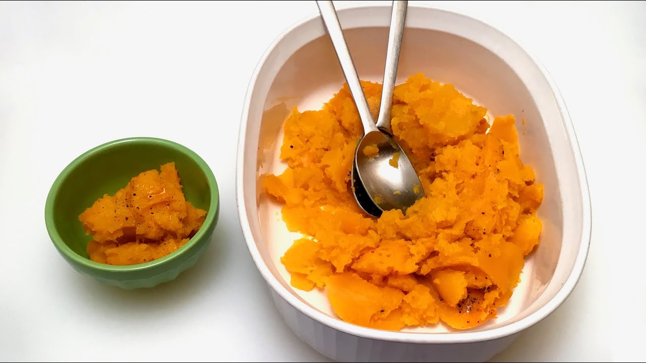 comment cuire une courge butternut au four musquee doubeurre cacahouete youtube