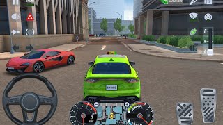 City Taxi Sim 3D - Realistic Car Driving Games Android iOS Gameplay #66 screenshot 5