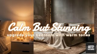 Cozy Warm Modern Bedroom Decor | Neutral Minimalist Makeover Guide