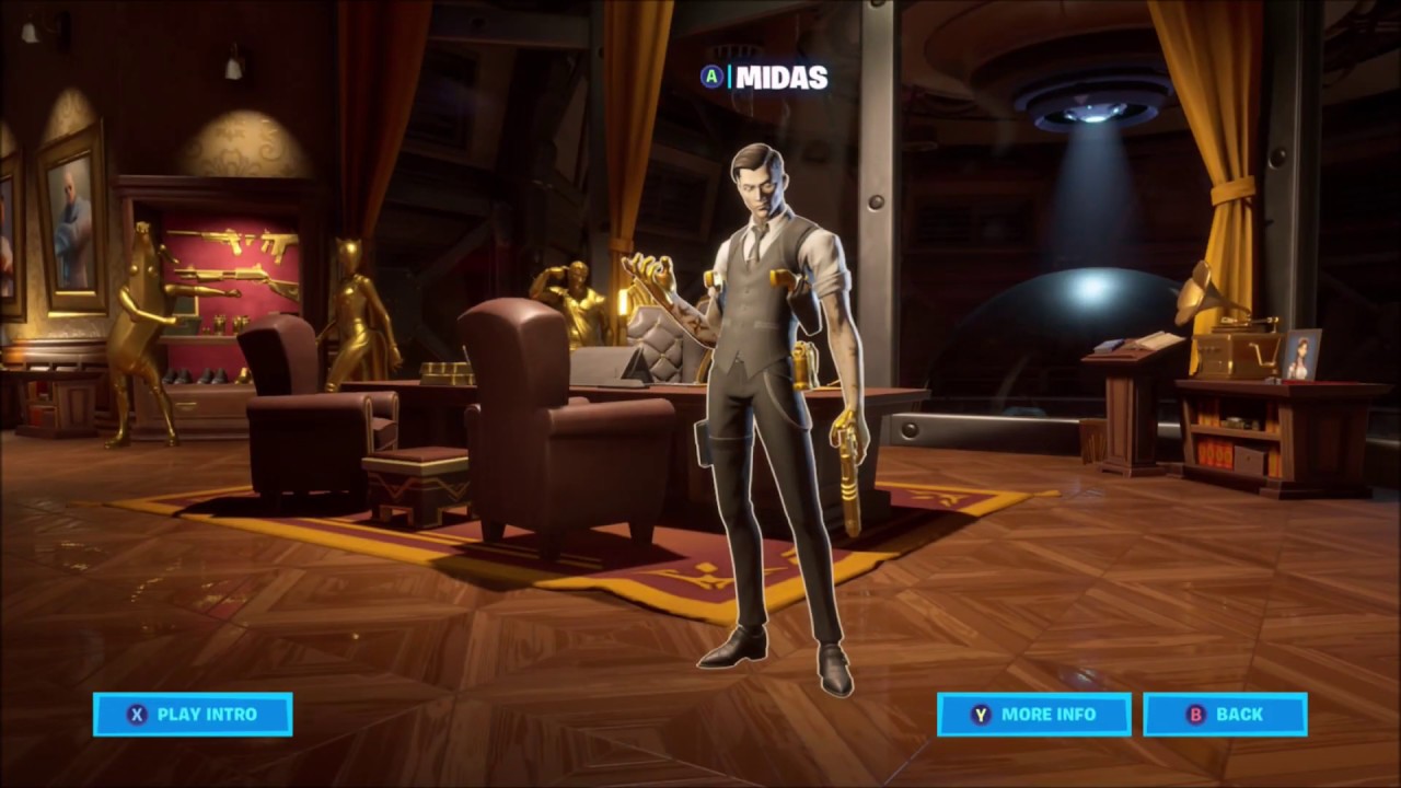 Fortnite C2S2 - Midas' SHADOW Style Challenge / Faction Mission