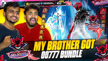 My Brother Got 00777 Bundle In Free 😱 - Garena Free Fire Max 
