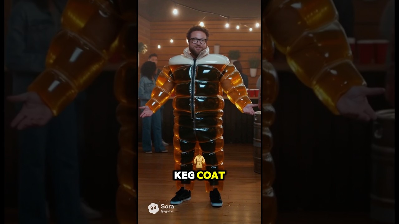 The Beer Jacket: Fashion That Gets You Buzzed 🍺🧥