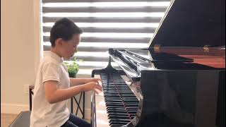 2021 Conero International Piano Comeptition, Canada Division, Yihao Zhang, Dussek Sonatina