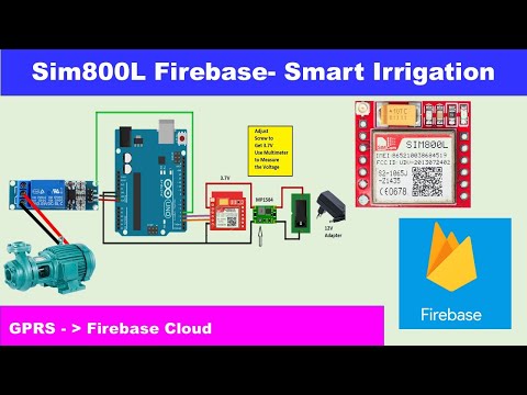 Arduino Sim800L Firebase ESP32 MIT App Smart || ESP32 SIM800L Firebase || MIT App