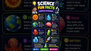 #ScienceFunFacts #FunFactsForKids #KidsLearning #ScienceForKids #EducationalShorts #YouTubeShorts