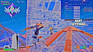 NEW BEST Controller/Console SETTINGS + Sensitivity Guide & Tutorial (Fortnite Settings Explained)